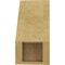 Ekena Millwork 5-inch W x 6-inch D x 10-inch H Stanfield Rough Cedar Woodgrain TimberThane Knee Brace, Primed BRCUR05X06X10STARCPR - alternate 6